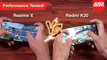 Tested! Compare Redmi K20 vs Realme X | Performance | Benchmarks | PUBG Gameplay