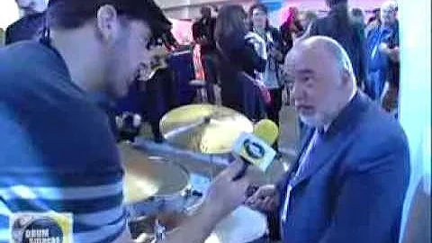 Drumsmack TV - Peter Erskine FREQUENT FLYER™ DW Drum Set at the 2014 NAMM show