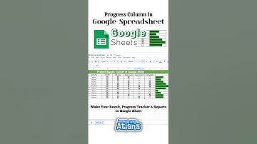 Create a Progress Report in the EXCEL & Google sheet in Minutes | (No Coding Needed)
