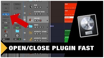 Open & Close Plugin Window FAST in Logic Pro X