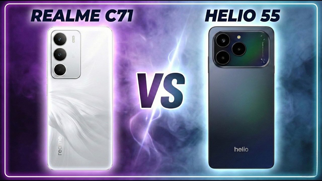 Helio 55 vs Realme C71 Full Compare - Mobile Bari