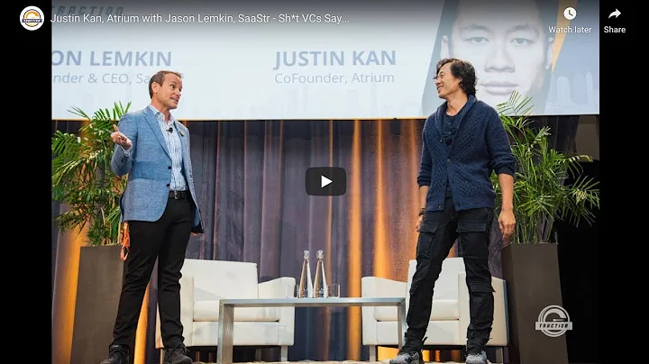 Justin Kan + Jason Lemkin:  "Things VCs Say ..."