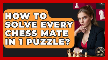 How To Solve Every Chess Mate In 1 Puzzle? - The Chess Codex