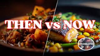 Traditional vs Modern Cuisine 🍽️ | How Cooking Has Evolved Over Time