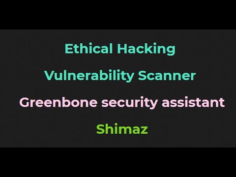 greenbone security assistant