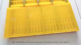 vibrating screen mesh for industrial screening