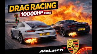 DRAG RACING TWO OF THE UK'S FASTEST CARS *1000BHP*