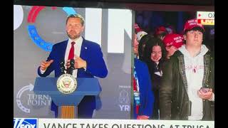JD Vance answers question “Is America being manipulated by Israel” ??
