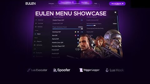 SHOWCASING THE WHOLE EULEN MOD MENU