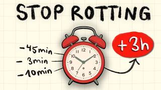 how to get 3 EXTRA HOURS in ur day without waking up at 4am