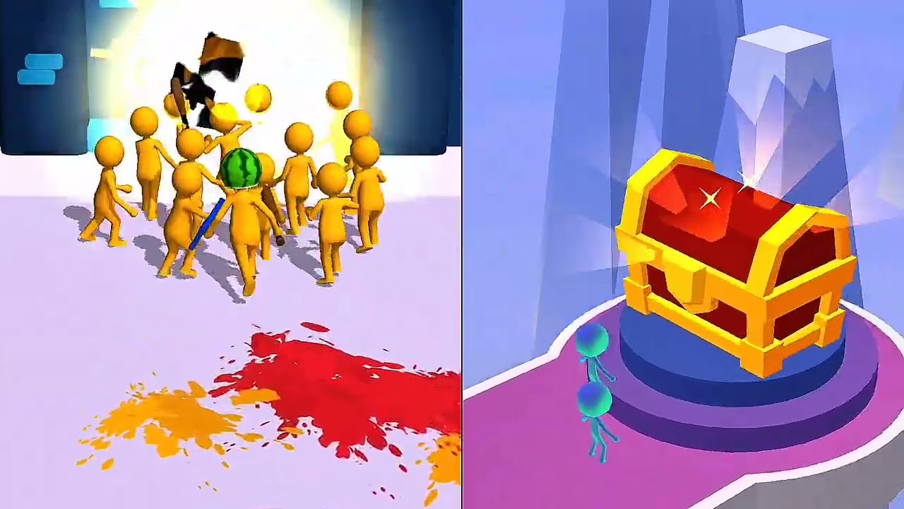 Count master vs join clash Perfect Balance Run!🚆🔥