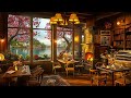Relaxing jazz instrumental music in cozy coffee shop ambience  smooth jazz music for work focus