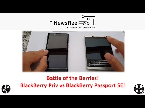 BlackBerry Priv vs BlackBerry Passport Silver Edition Experience #TheAndresSegovia