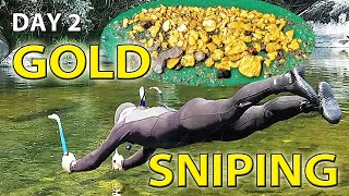 Pockets of GOLD! Gold sniping DAY 2 #treasure #goldrush by WildernessEric 9,700 views 8 months ago 37 minutes