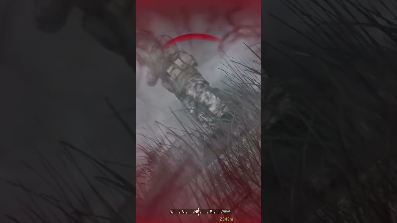 NEVER AGAIN! [Blind Playthrough on Veteran] Call of Duty 4 - One Shot, One Kill #shorts #callofduty