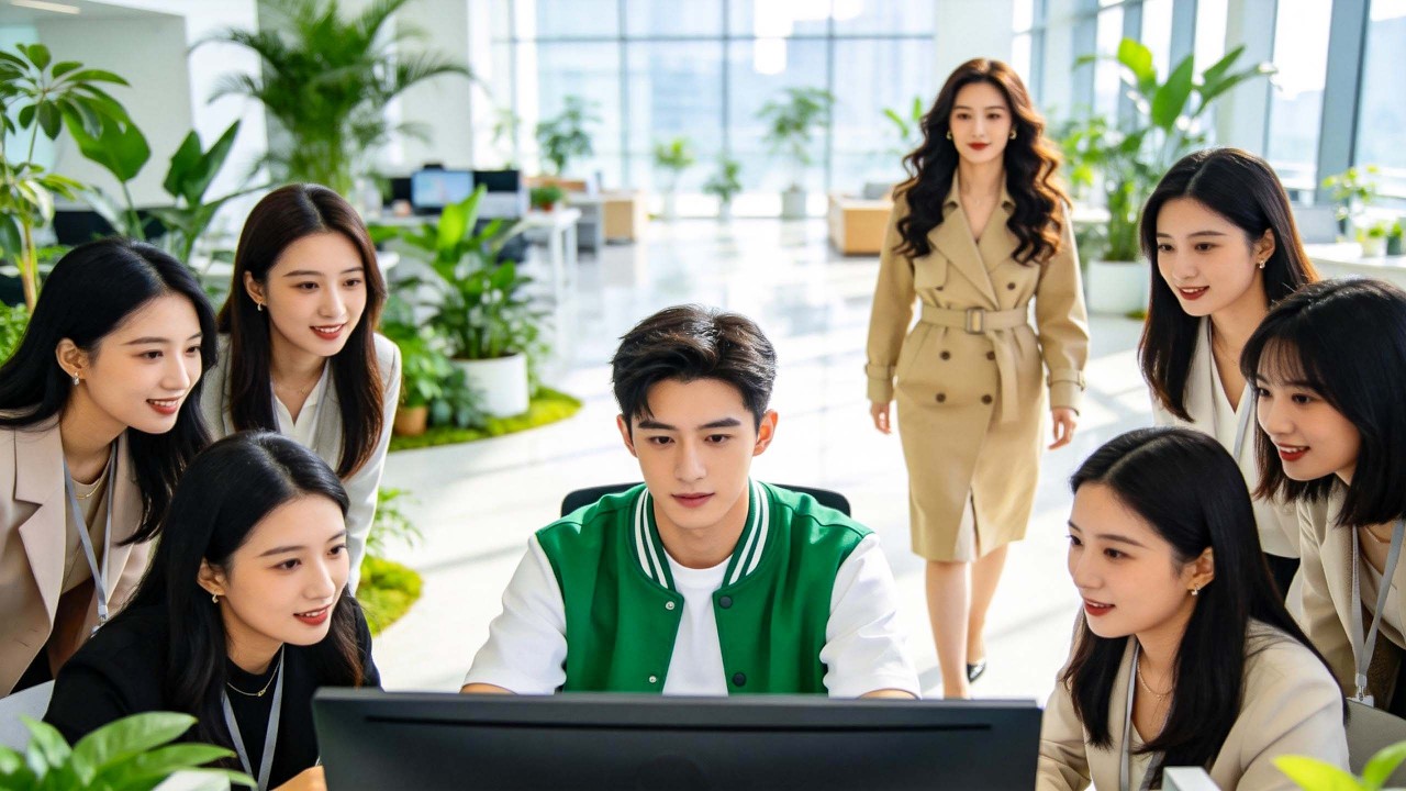 Pemuda miskin wawancara kerja—bos wanita jatuh cinta dan langsung merekrutnya