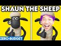 SHAUN THE SHEEP WITH ZERO BUDGET! (Shaun The Sheep FUNNY PARODY BY LANKYBOX!)