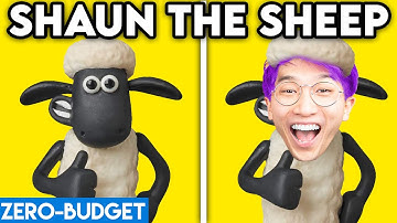 SHAUN THE SHEEP WITH ZERO BUDGET! (Shaun The Sheep FUNNY PARODY BY LANKYBOX!)