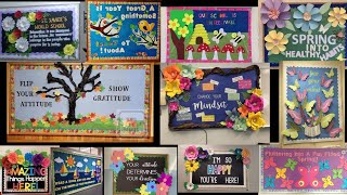 softboard, bulletin board decoration ideas, school and class wall decoration ideas screenshot 2