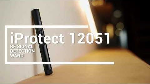 iProtect 12051i | RF Signal Detector Wand | SpyGadgets