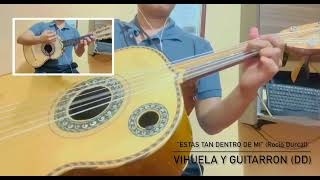 Video thumbnail of "ESTAS TAN DENTRO DE MI (VIHUELA Y GUITARRON DD)"