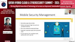 Keynote Presentation: Scale up Security for Cloud IT Management and Future IT Trends