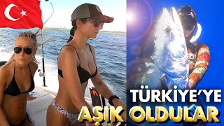 Zıpkınla Dünya Rekoru Denemeleri - Suyun Altını Görünce Aklınız Uçacak | GIANT BLUEFIN SPEARFISHING screenshot 1