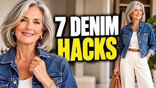 How to Wear Denim Jackets After 60: 7 Genius Hacks That Look Expensive