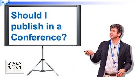 Should I publish in a conference?