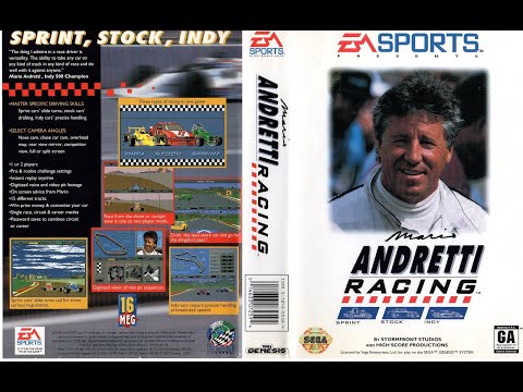 Mario Andretti Racing (SMD). Тестовый заезд Палки Палыча перед сезоном.