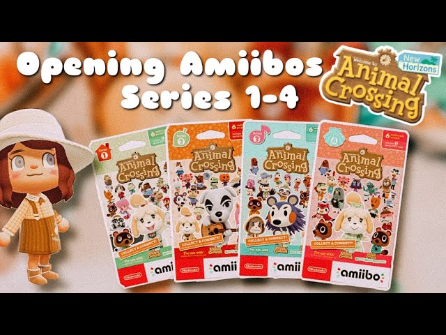 UNBOXING Amiibo & cartes amiibo Animal Crossing New Horizons #120 