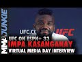 Impa Kasanganay not seeking validation in debut | UFC on ESPN+ 33 pre-fight interview