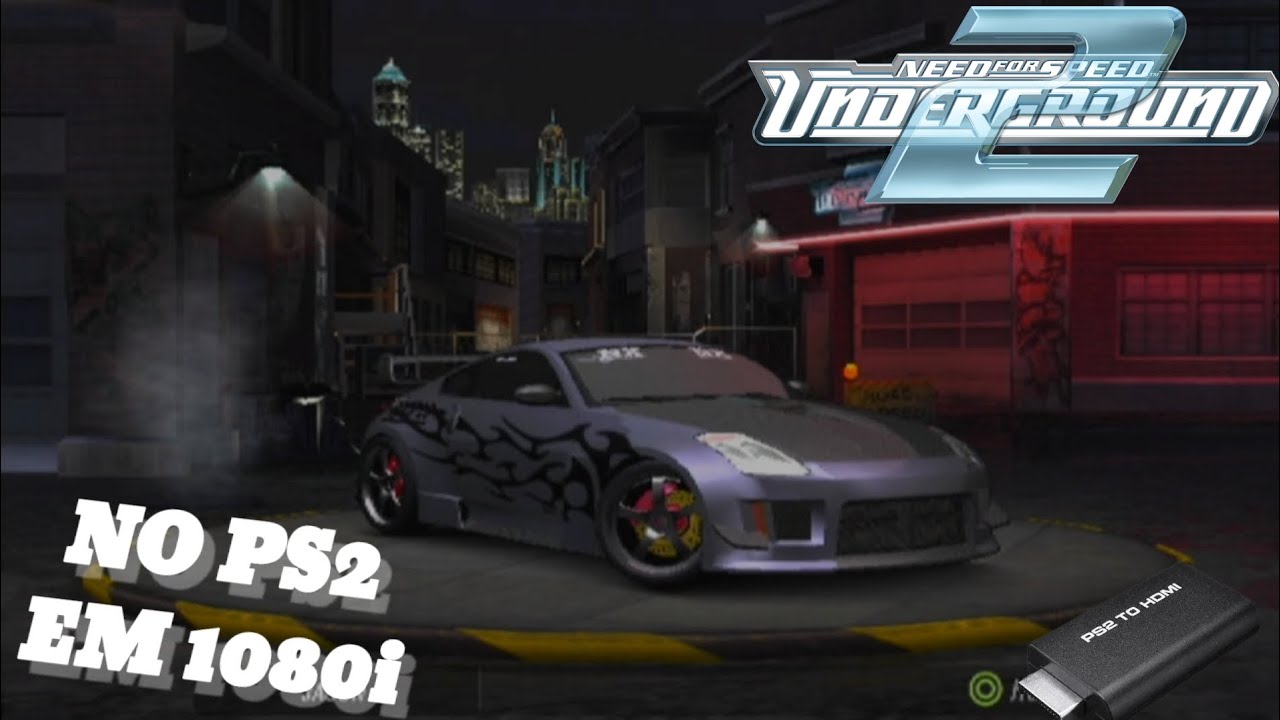 TESTANDO O NEED FOR SPEED UNDERGROUND 3 EM 1080i PELO GSM NO OPL ...