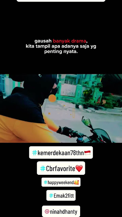 @Happy•Weekend•❤️🇮🇩 #stories #bonda #cbr #chanelyoutube #loss