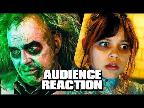 Beetlejuice Beetlejuice (2024) - Theater Audience Reaction and Review!!