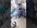 Japanese surgeons protect patient during 6.8 earthquake