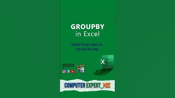GROUPBY function in Excel‼️ #Excel #DataEntry #ytshorts