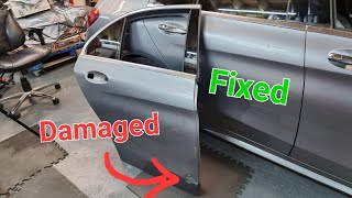 How To Remove and Install a C Class W205 Rear Door