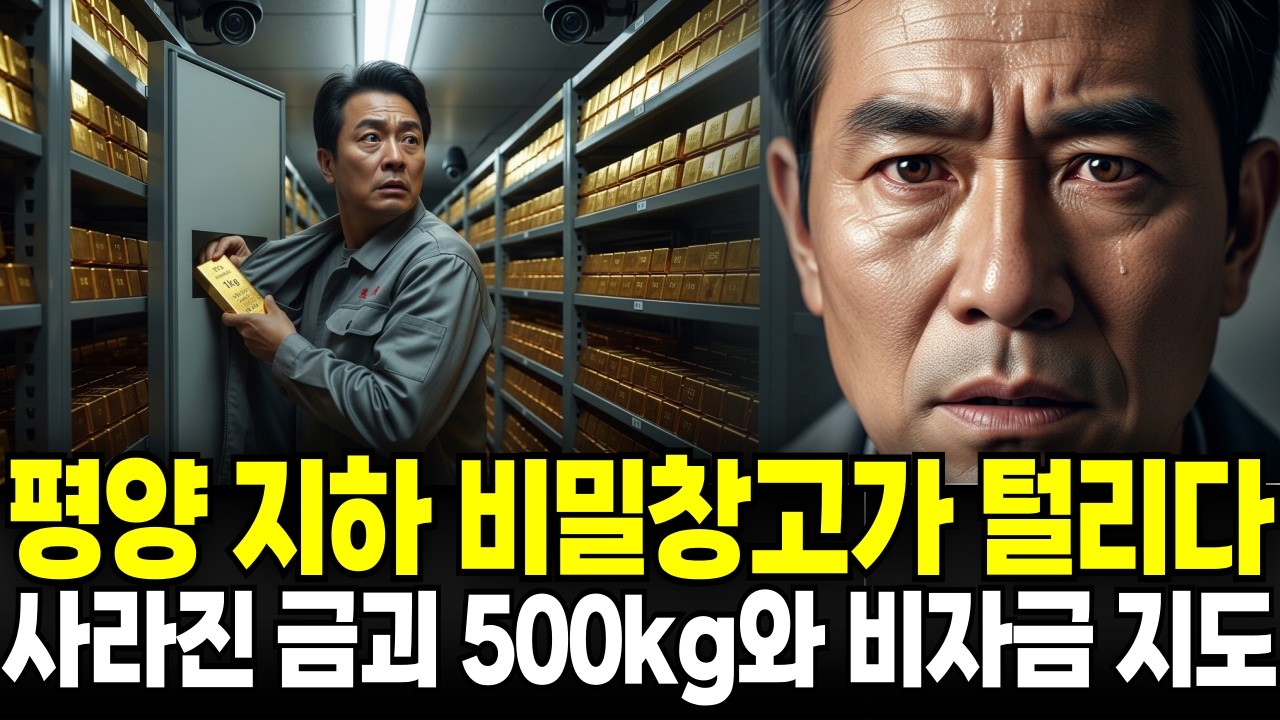 평양 39호실의 또 다른 배신... 지도자 지하 창고에서 금괴 500kg이 사라졌다? 국정원도 입을 못 다문 비자금의 실체