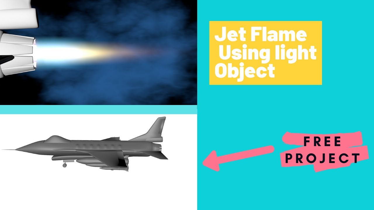 Cinema 4D Tutorial Create a Jet Flame YouTube