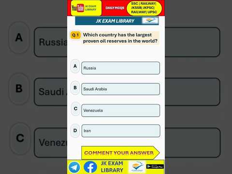 Top 5 General Knowledge MCQs with Answers | GK Quiz #1 MCQ Short