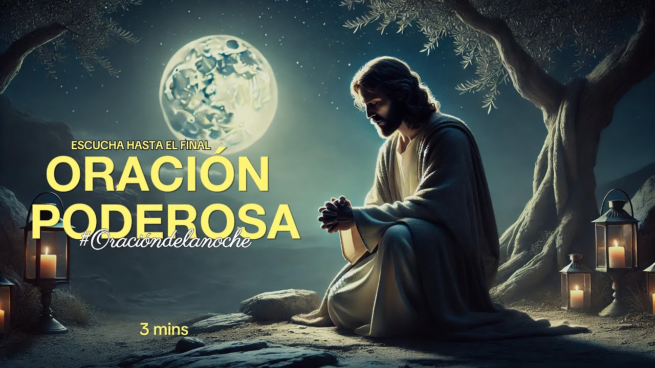 🌙 Oración para Dormir Tranquilo 😇 | Recibe Paz y Bendiciones Esta Noche ...