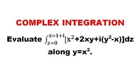 Complex Integration-Most important problem with solution