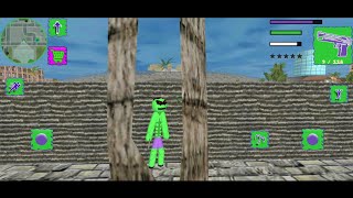 Green Monster Stickman Rope Hero Android Gameplay screenshot 1