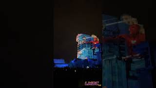 🔥Drones Show Disneyland Paris🔥7/9 | MARVEL Avengers Power the night | Walt Disney Studio