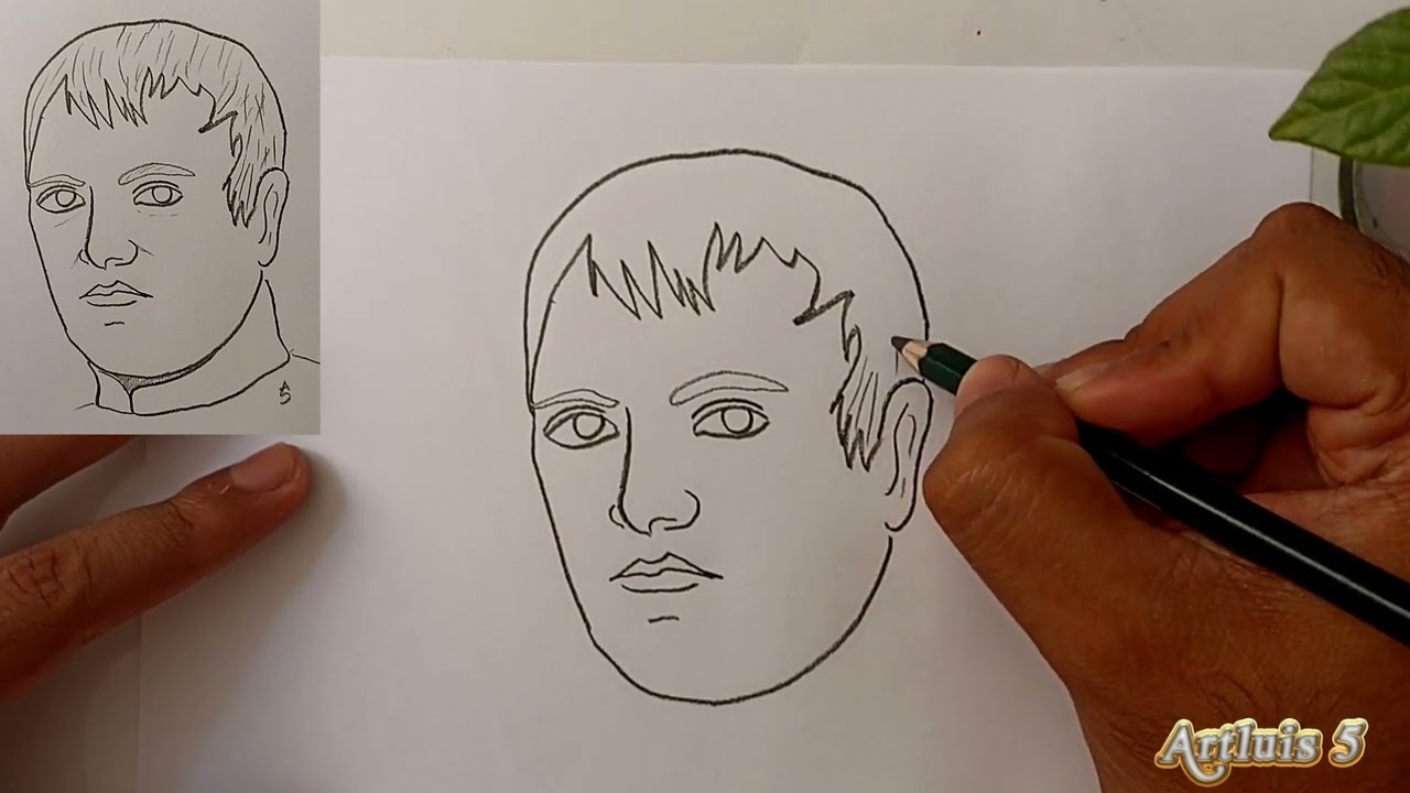 How to draw Napoleon Bonaparte?