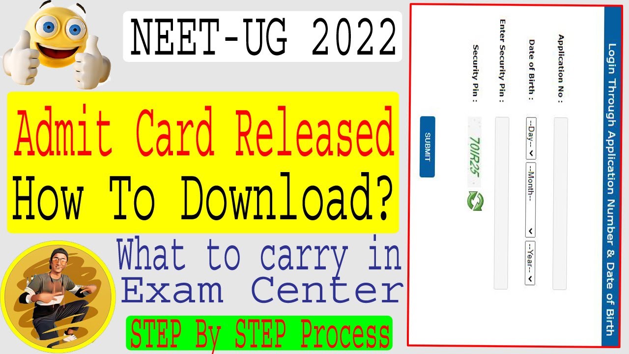 How To Download NEET Admit Card 2022 / NEET 2022 Admit Card Download Kaise Kare / NEET UG Admit Card