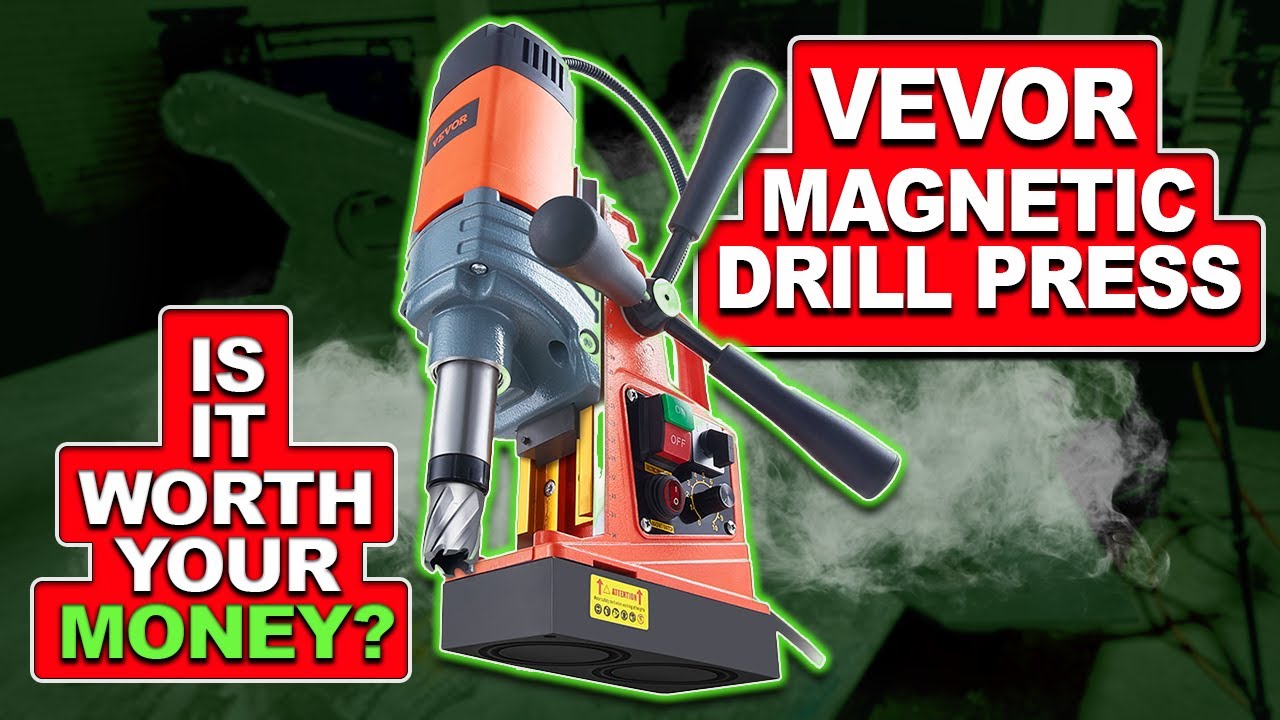 You Need this Tool for Fabrication / Vevor Magnetic Drill Press