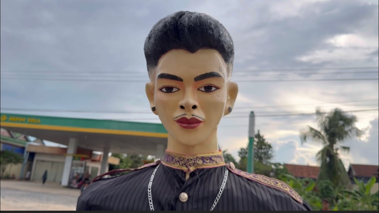 ហែលទីងមោងនៅវត្តទឹកវិល ស្រុកស្អាង💃