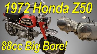 1972 Honda Z50 Mini Trail Restored - 88cc Big Bore Power